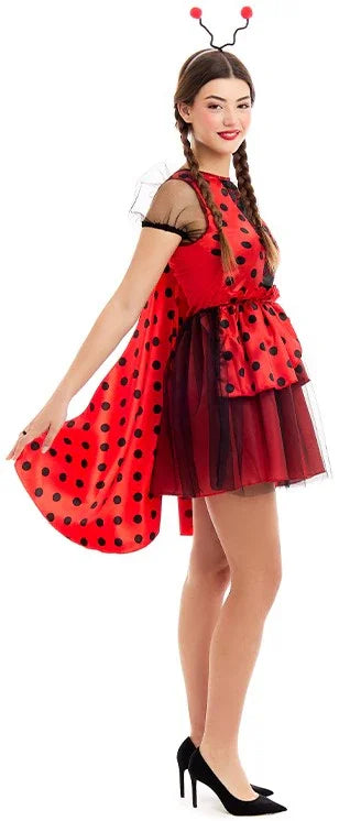 Disfraz de Mariquita con Alas para Mujer Mariquita Partilandia